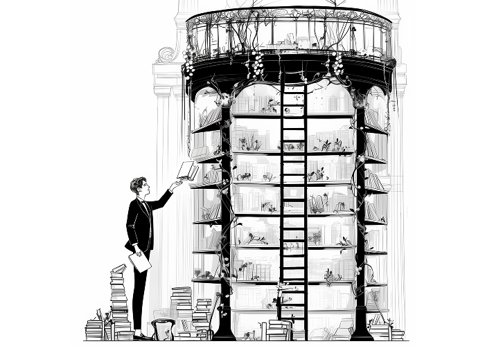 Workplace research illustration