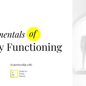 Fundamentals of Family Functioning