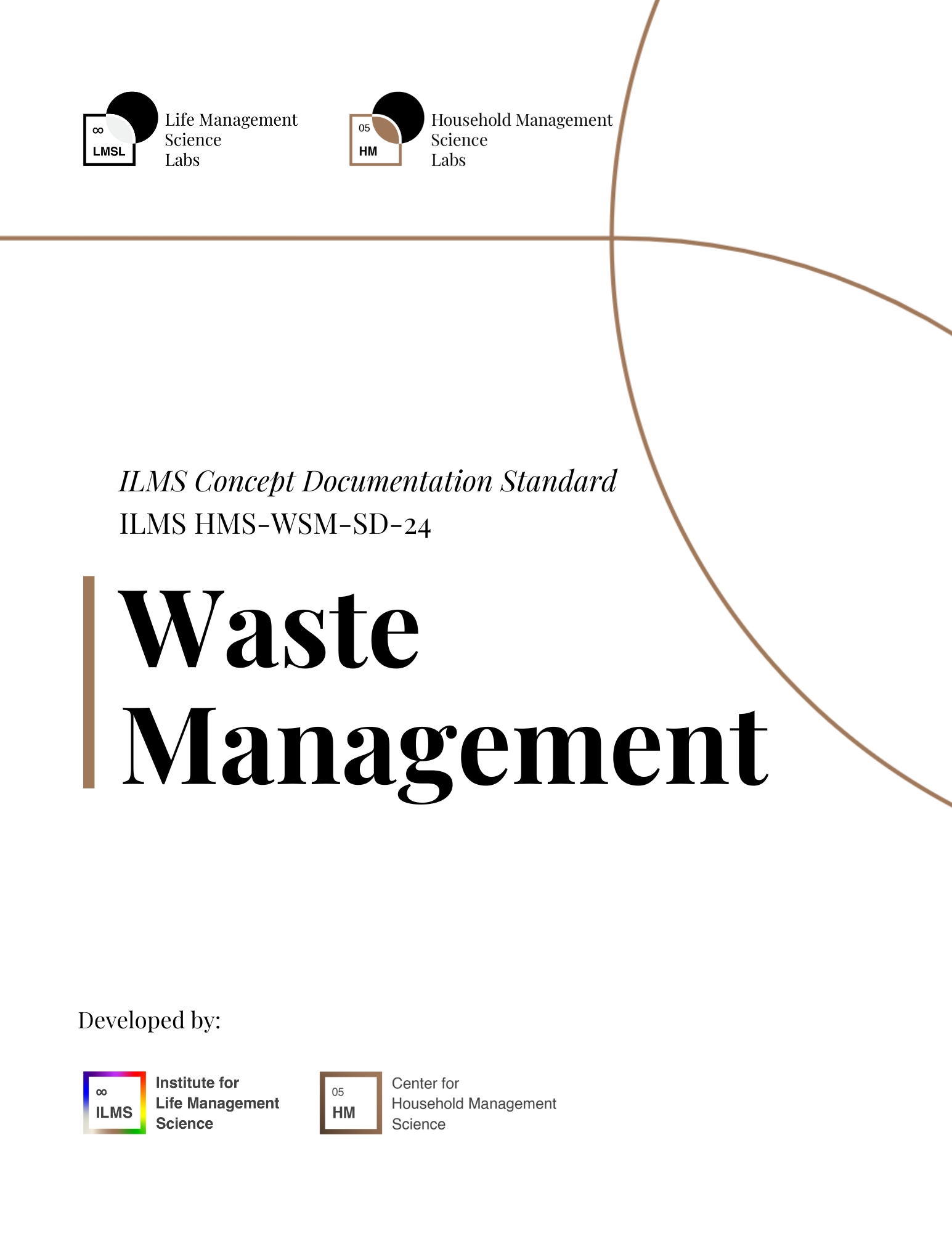 Waste Management ILMS Concept Documentation Standard​