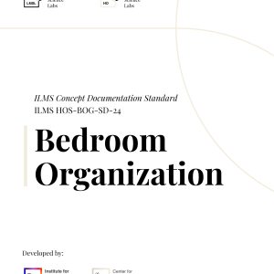 Bedroom Organization ILMS Concept Documentation Standard