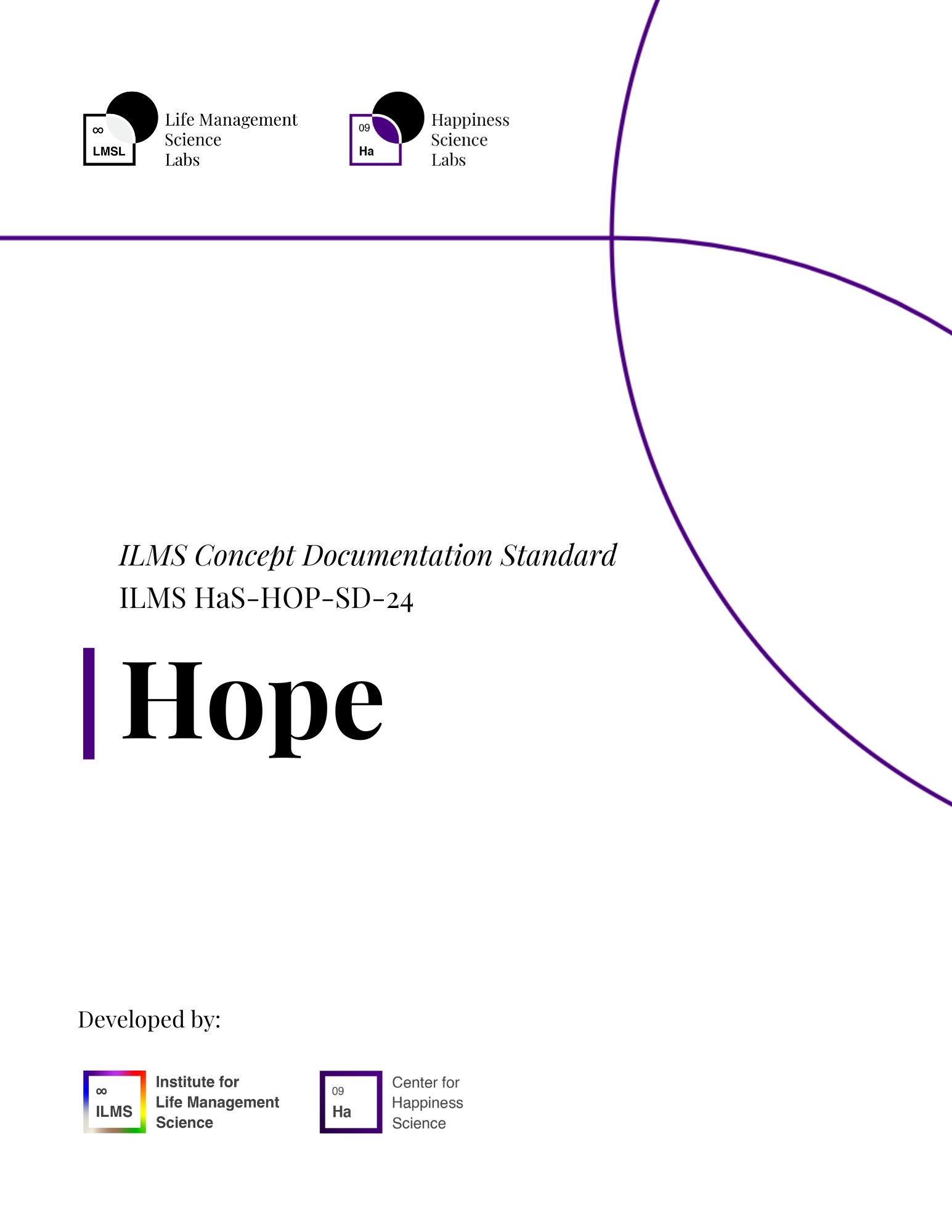 Hope ILMS Concept Documentation Standard