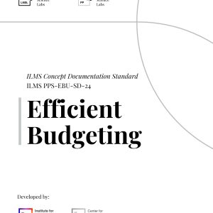 Efficient Budgeting ILMS Concept Documentation Standard