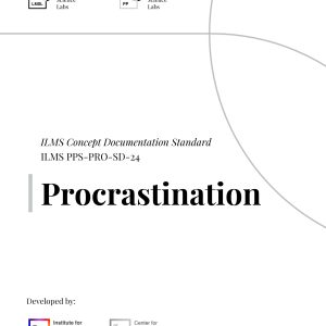 Procrastination ILMS Concept Documentation Standard