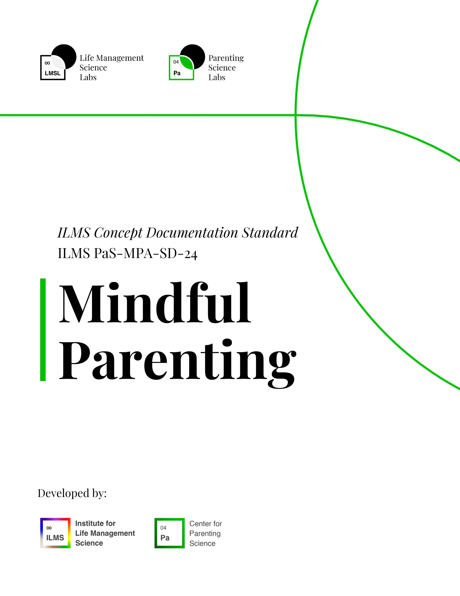Mindful Parenting ILMS Concept Documentation Standard
