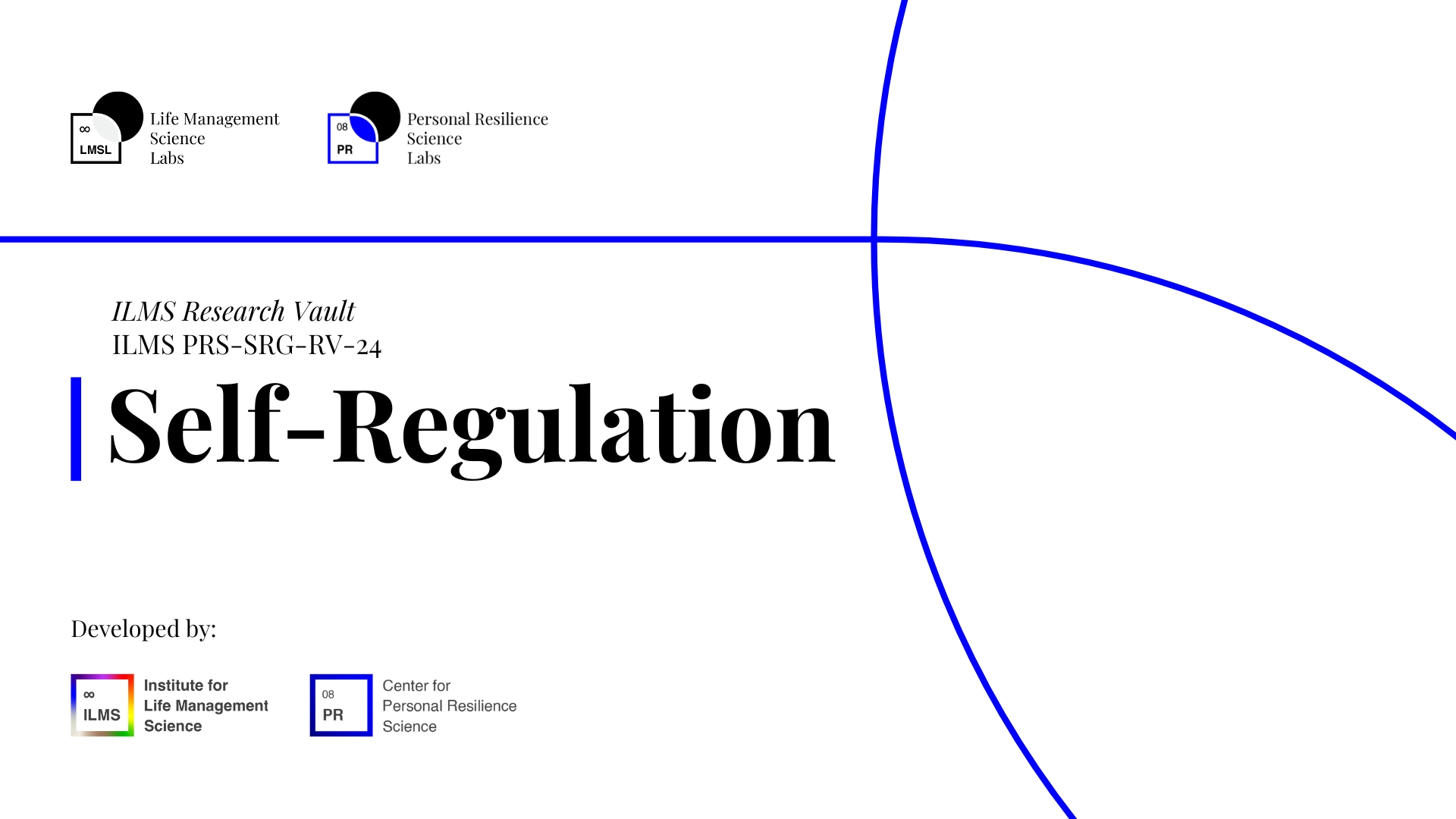 Self-Regulation ILMS Research Vault