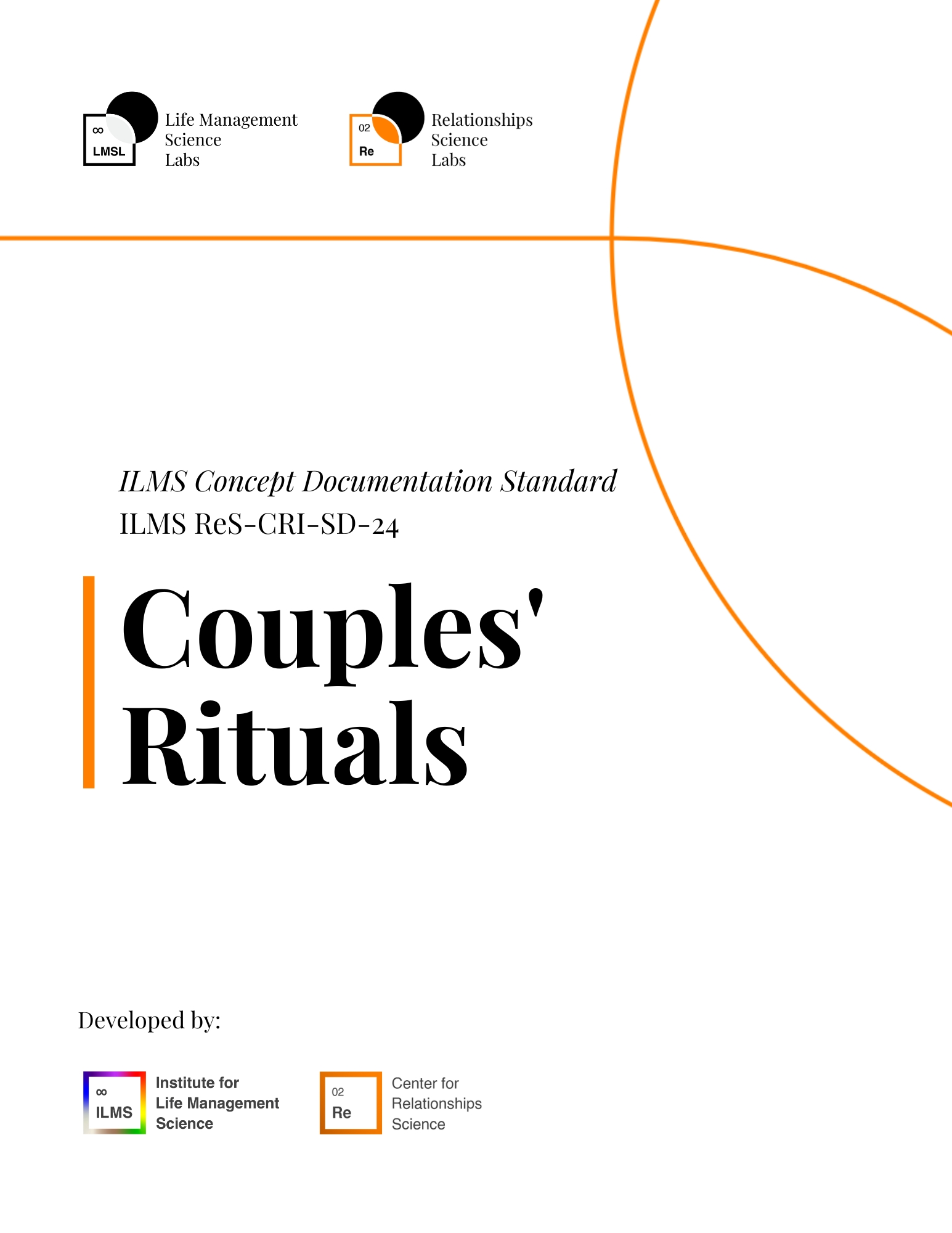 Couples' Rituals ILMS Concept Documentation Standard