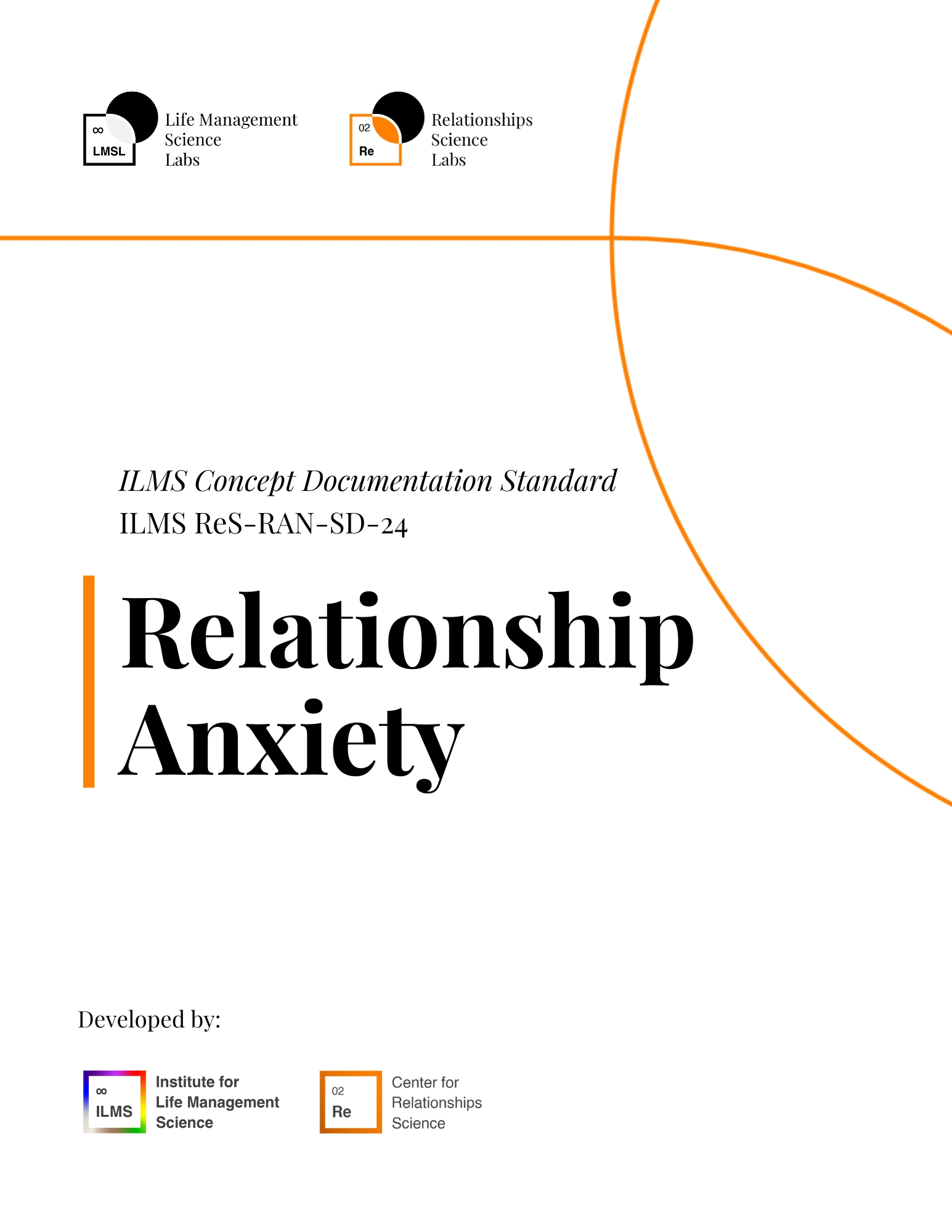 Relationship Anxiety ILMS Concept Documentation Standard