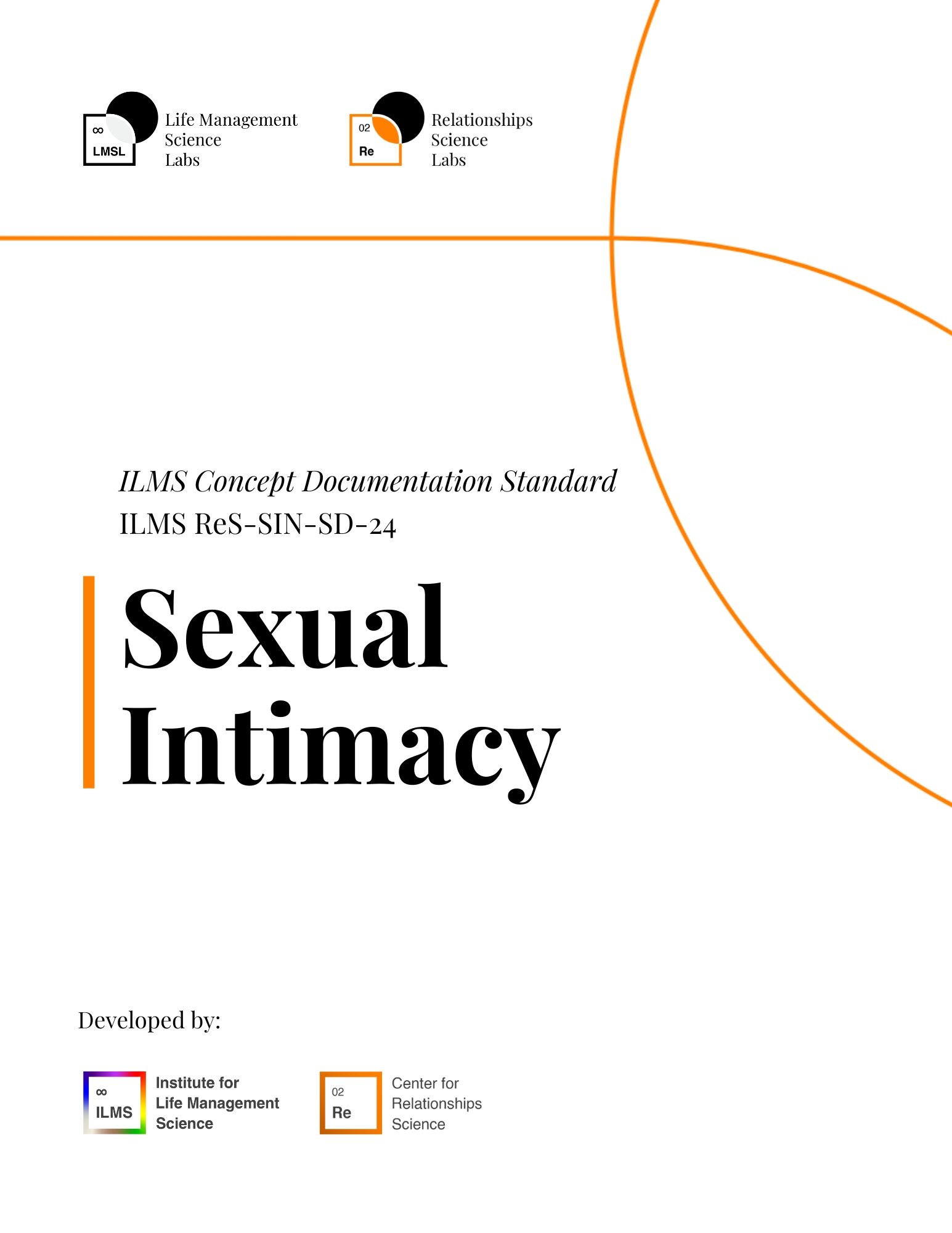 Sexual Intimacy ILMS Concept Documentation Standard