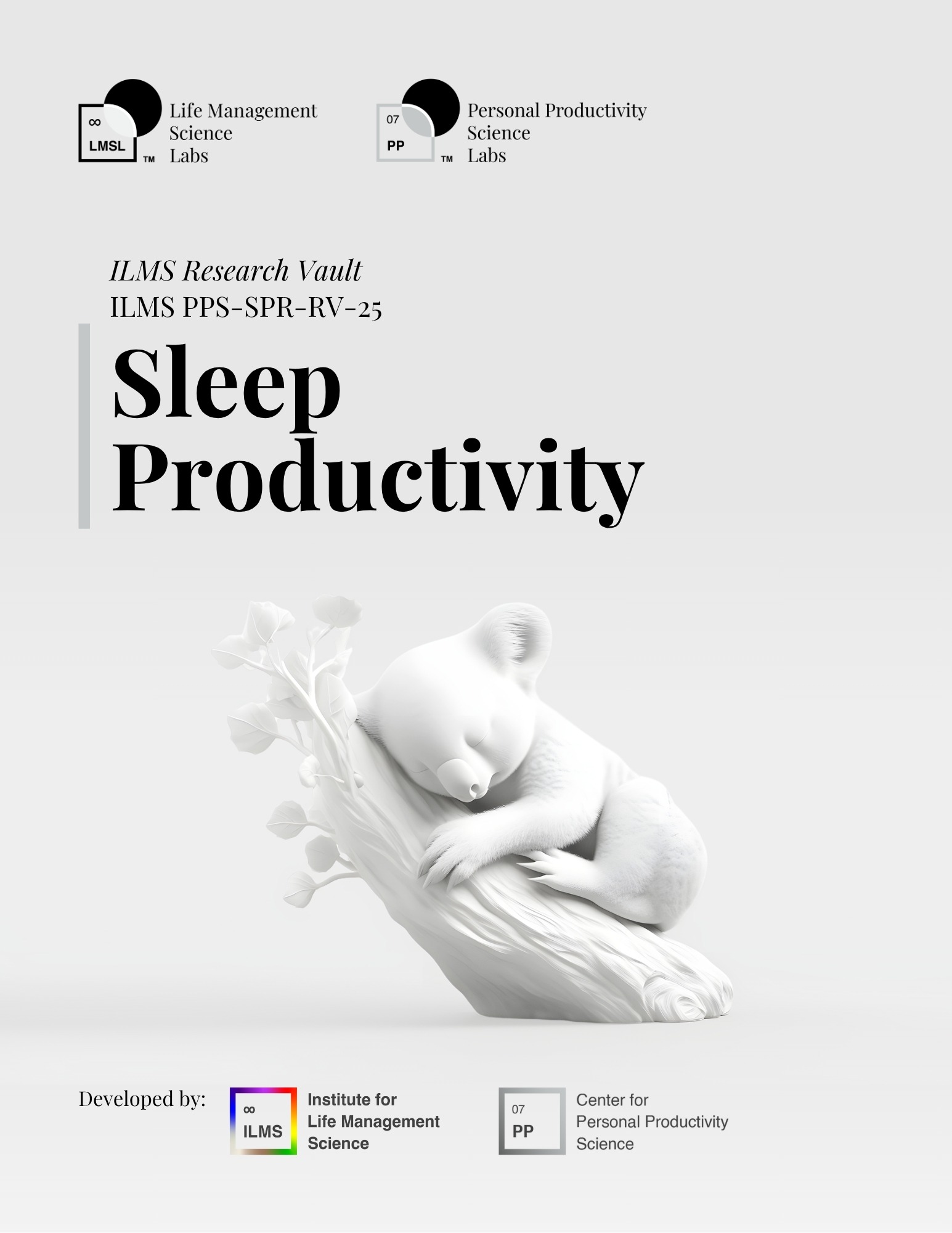 Sleep Productivity ILMS Research Vault