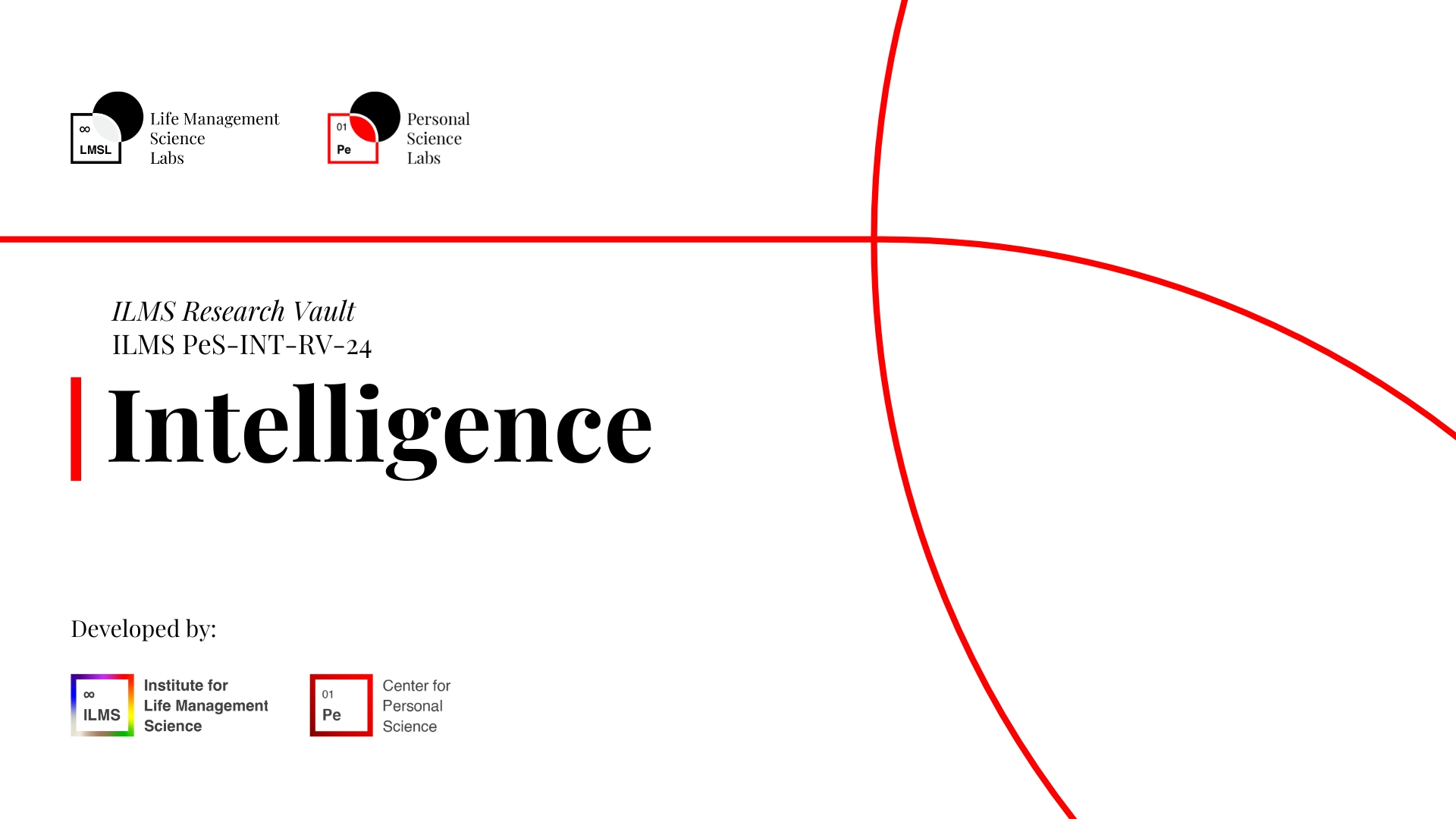 Intelligence ILMS Research Vault